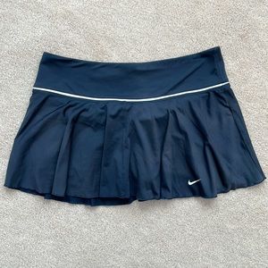 Nike Navy pleated tennis skirt